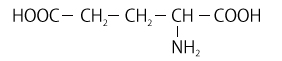 グルタミン酸の化学式